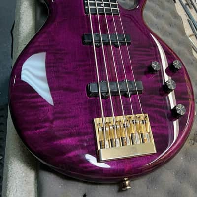 1992 Pedulla MVP-5 JJ 17.5mm, Violet image 1