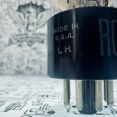 RCA 6SN7GTB Preamp Tube 1960 USA - Tested image 2