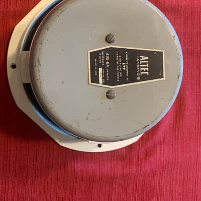 Altec Lansing 425-8A 10” 8 ohm alnico speaker Vintage image 2