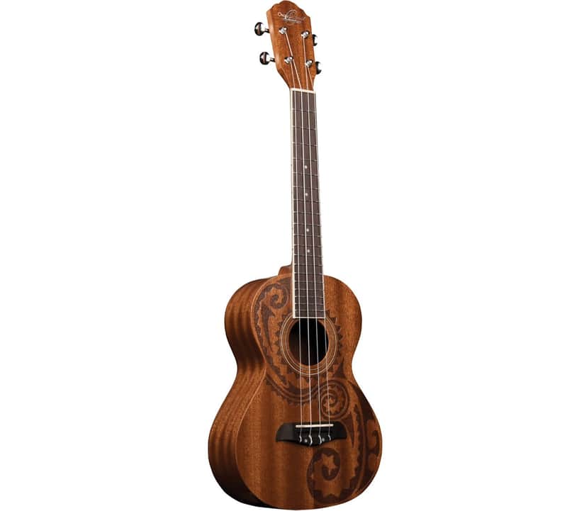 Oscar Schmidt OU2TTAT Tattoo Mahogany Tenor Ukulele image 1