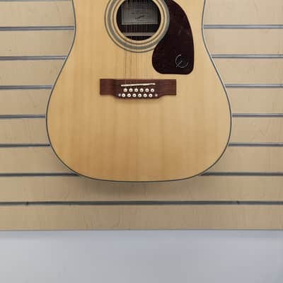 Epiphone DR-212 2000s - Natural wood finish image 1