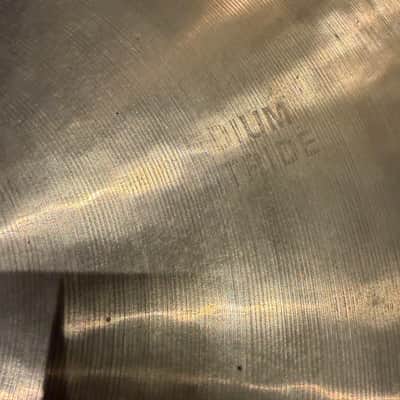 Paiste Formula 602 18” Medium Flat Ride 1979 image 5
