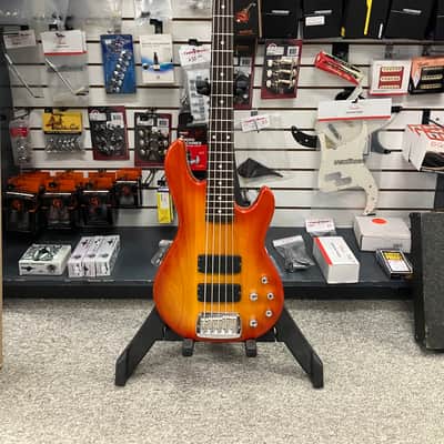 G&L Tribute M-2500 Bass Guitar - Sunburst image 1