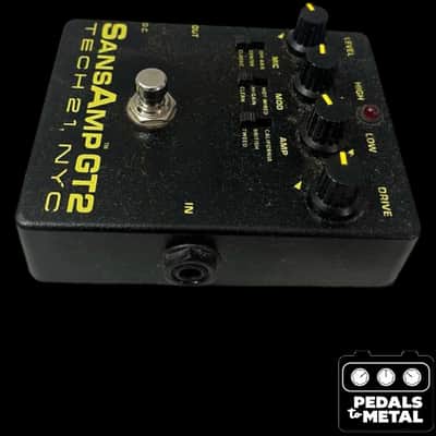 Tech 21 SansAmp GT2 1993 - Present - Black - X18569 image 5