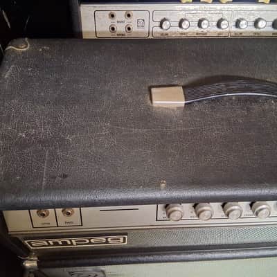 1970s Ampeg V-4 100-Watt Guitar Head with Reverb Serviced Vintage Tubes image 5