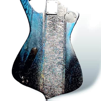Outlaw Guitar Company - 7 String Iceman 2023 - Holographic Blue image 2
