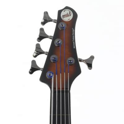 MTD Kingston Z5 Fretless Tobacco Sunburst [MTD10100275] (06/15) image 10