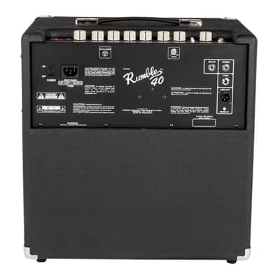 Fender Rumble 40 V3 40-Watt 1x10" Bass Combo Amp - Black/Silver image 5