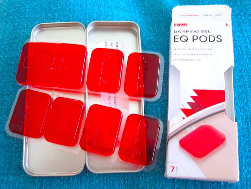 Evans EQ PODS Dampening Gels - NOS image 1