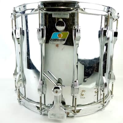 Ludwig 12x15"Challenger ST Parade Marching Snare/Tom Drum Chrome-Wood Vintage'79 image 1