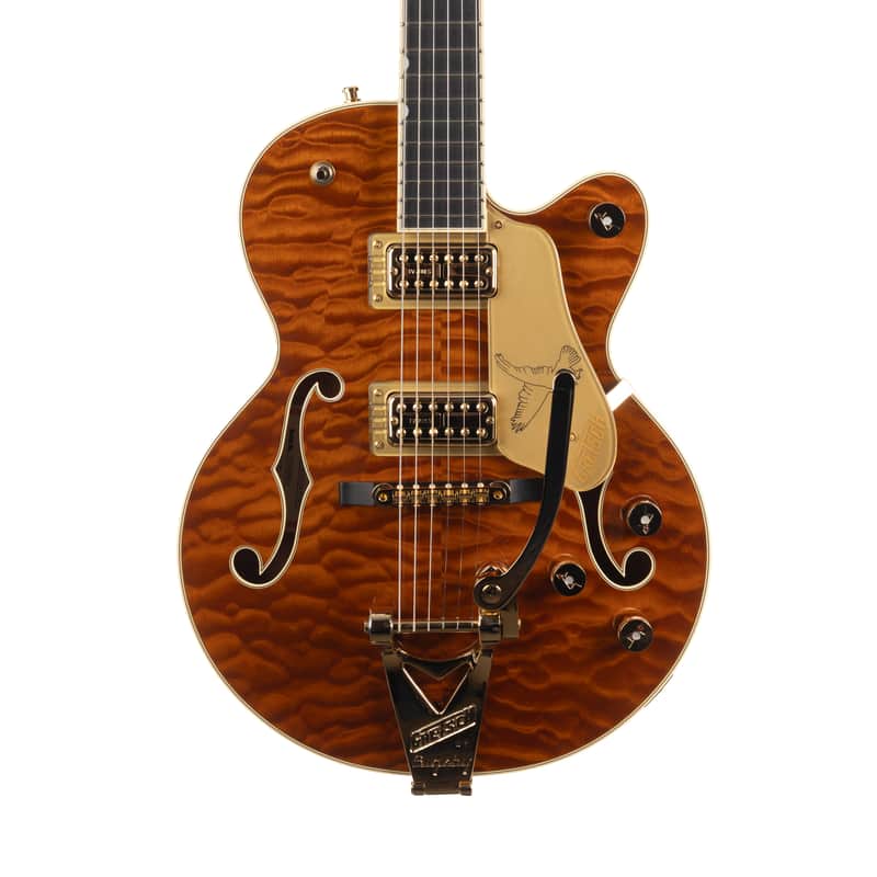 Gretsch Limted Edition Falcon Center Block Jr. with Bigsby - Roundup Orange image 1