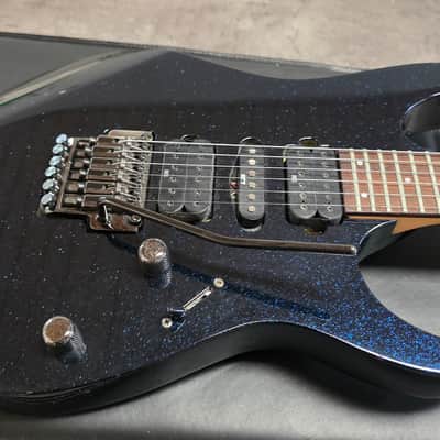 Ibanez Prestige RG1570 TEAM J CRAFT Cosmic Blue Wizard Edge Pro HSH Super Strat FujiGen MIJ Japan RG Guitar image 10