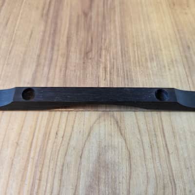 Vintage Early 1960's Gretsch Rocking Bar Ebony Bridge Base! image 1