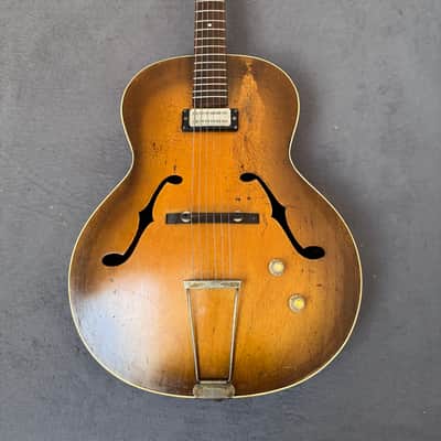Hoyer restored archtop 1950s - trussrod, refret, pickup etc with video image 21