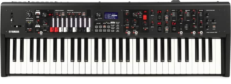 Yamaha YC61 61-Key Stage Keyboard - Black image 1