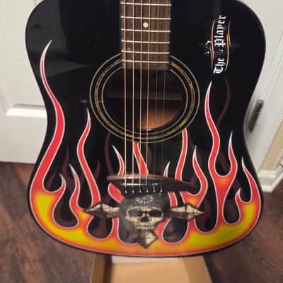 Dean Bret Micheals Acoustic Guitar The Player image 5