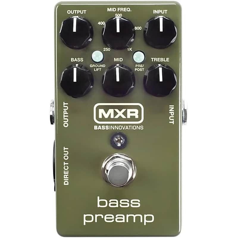 MXR M81 Bass Preamp 2024 - Green (Top Selling) image 1