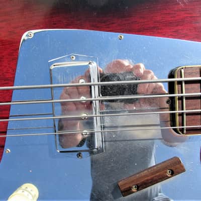 Kent  Basin St Bass Guitar, 1960's, Japan,  34" Scale, Very Cool image 6