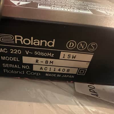 Roland R-8M Total Percussion Sound Module 1980s - Black image 3