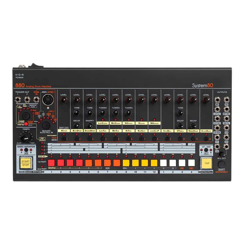 System80 880 Desktop Drum Machine image 1
