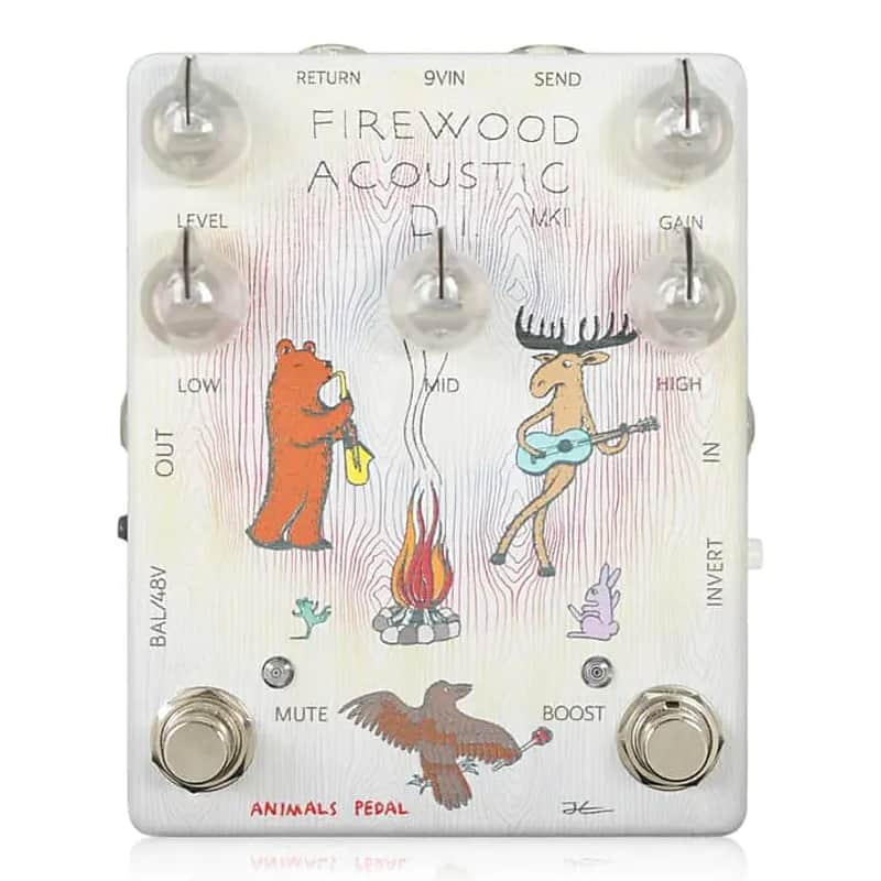 Animals Pedal Firewood Acoustic DI MKII image 1