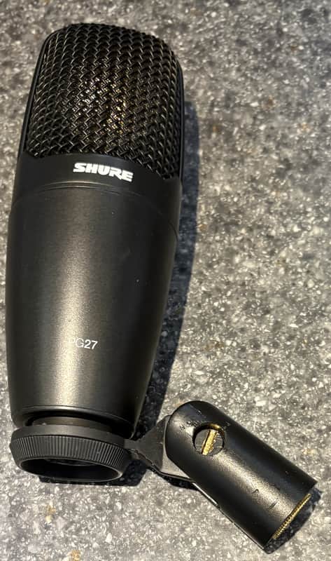 Shure PG27-LC Large Diaphragm Condenser Microphone 2010s - Black image 1