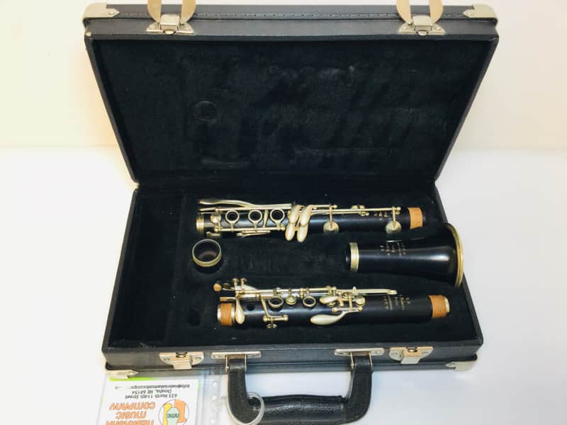 Vintage Malerne Paris Professional 4-Star Wood Clarinet image 1