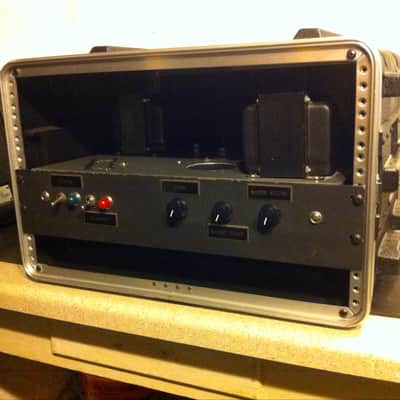 El Paso Amps 6550 handbuilt rack tube amplifier 50w 2008 with rack case. image 1