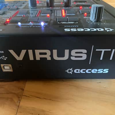 Access Virus TI Desktop Digital Synthesizer 2005 - Black image 9