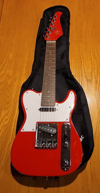 StewMac Mini Tele 2021 - Candy Apple Red image 1