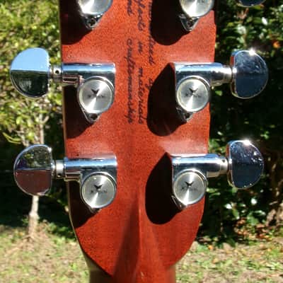 1980 Yairi YW-600 Dreadnought Guitar New Jacaranda Natural+Vintage Hard Case image 6