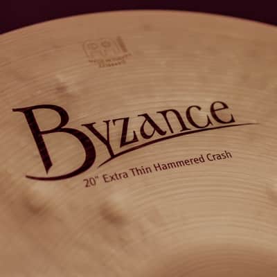 Meinl 20" Byzance Traditional Extra Thin Hammered Crash image 4