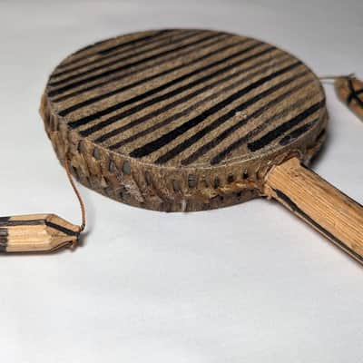 Tic Tac Hand Drums, Spin or Monkey Drum - Made In Kenya image 3
