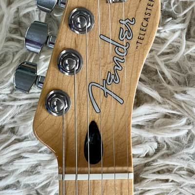 2018 Fender Limited Edition Deluxe Ash Telecaster Butterscotch Blonde w/Gig Bag image 2