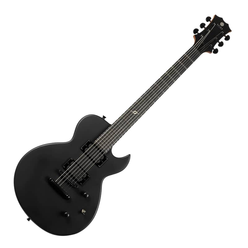 Spira L-400 MBK  400 Series Single Cutaway Roasted Poplar Body Canadian Roasted Maple Neck 6-String Electric Guitar image 1