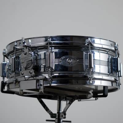 1960s Rogers Dynasonic Steel Snare - 14x5" image 5