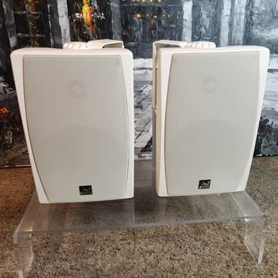 HOMETECH SONANCE HomeTech Pair of White Indoor/Outdoor speakers 90s  - White image 1