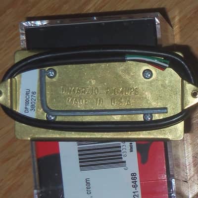 DiMarzio® DP100 Super Distortion Humbucker Pickup~Cream/Nickel~REG-Spaced~New image 4
