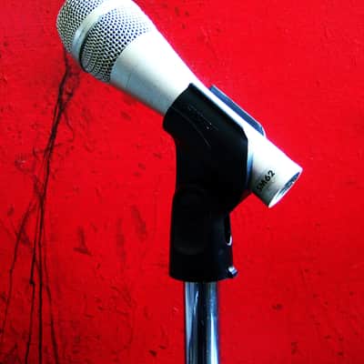 Vintage 1990's Shure SM62 / SM5B Cardioid Dynamic Microphone Low Z w mic clip & mic pouch # 1 image 6