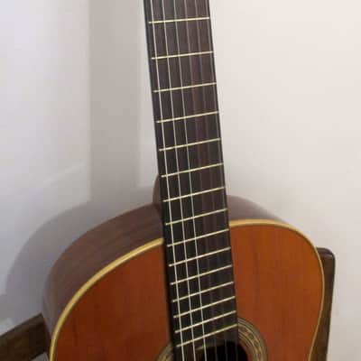 hand made solid cedar top vintage classical Spanish guitar new set up *bone nut and saddle* image 3