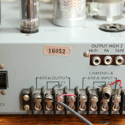1960s Grommes Precision (Western Electric) G5M Microphone Mixer / Mic Pre image 4