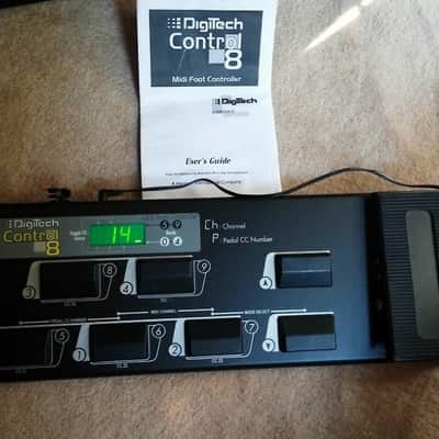 DigiTech control 8 MIDI foot controller pedal image 1