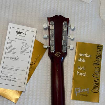 Gibson Custom Shop J-45 ADJ 2010 - Transparent Orange image 24
