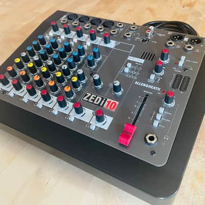 Allen & Heath ZEDi-10 Compact 10-Input Hybrid Mixer/USB Interface 2015 - Present - Black image 2