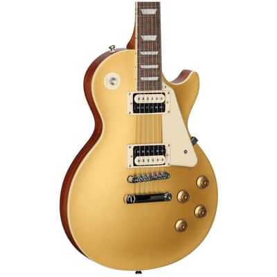 Epiphone Les Paul Traditional Pro IV Electric Guitar, Worn Metallic Gold image 1