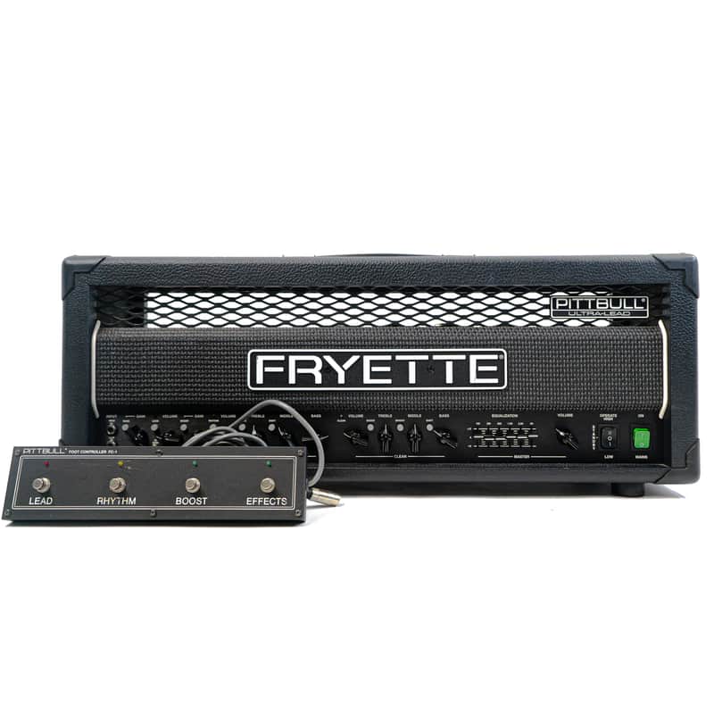 2007 Fryette Pittbull Ultra-Lead G100UL Tube Guitar Amp Head with Footswitch image 1