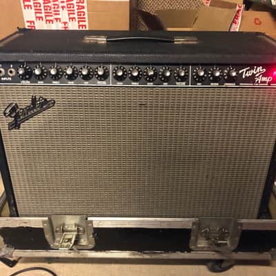 Fender Twin Amp ("Evil Twin") USA 2x12 Valve Combo + Flight Case | c.1999 image 1