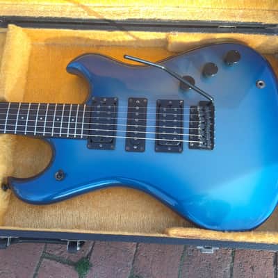 Rare 1984 Electra Westone X185 Blue Burst Tone Machine image 16