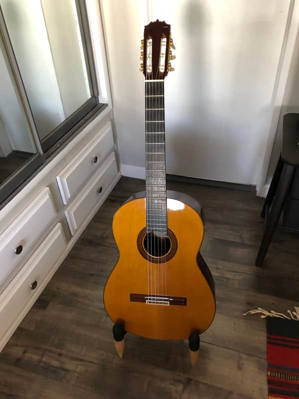 Manuel Caceres classical guitar 1986 Spruce / Brazilian former Ramirez 1A maker image 1
