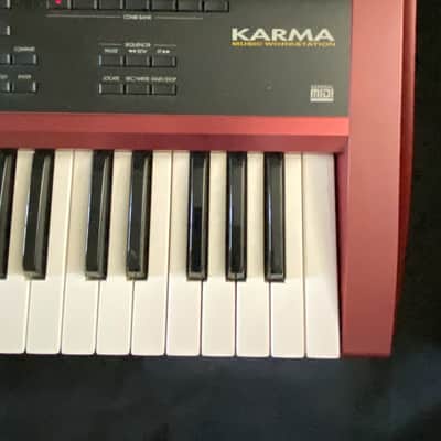 Korg Karma 2000s - Red with Manuals! image 6